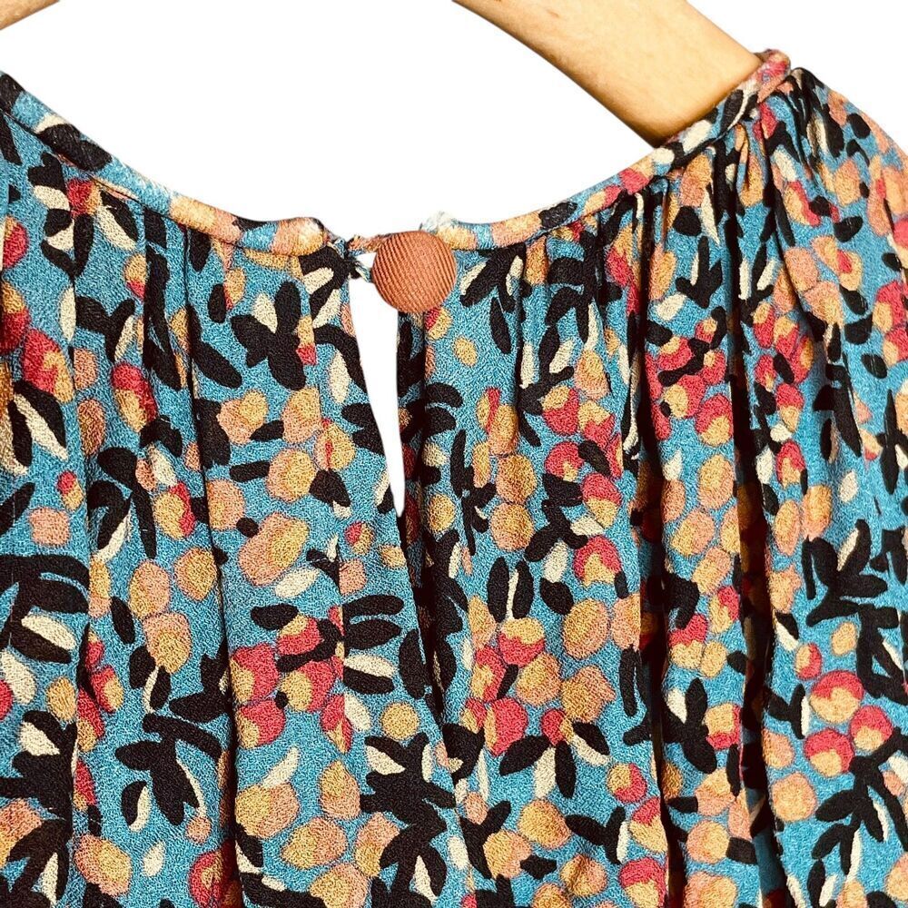 Derek Lam Collective Floral Tie Dress - Picture 13 of 16